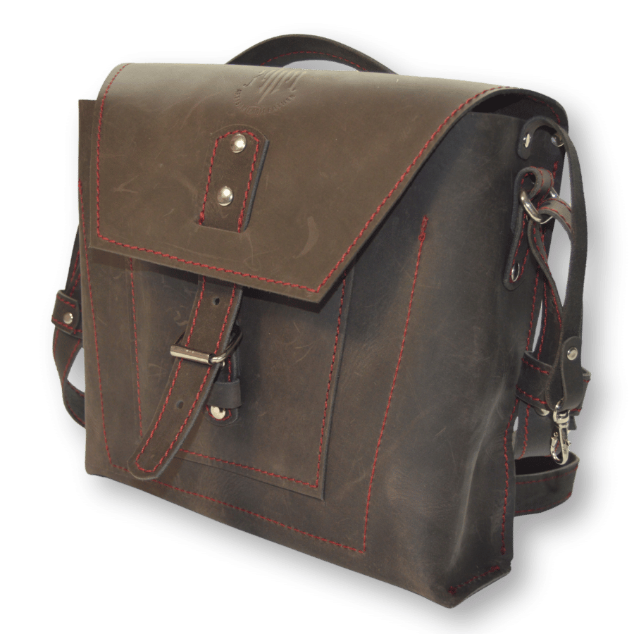 Bag Messenger leather - Image 2
