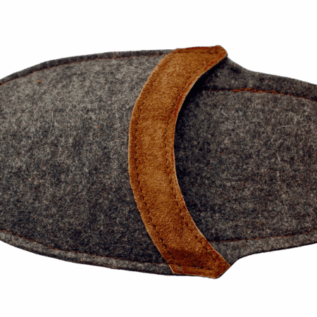 Slippers Leather & felt